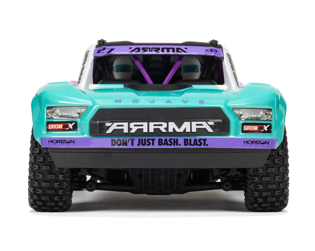 Arrma Mojave Grom 223S BLX 1/16 Brushless RTR 4WD Desert Truck (Teal) w/SLT2 2.4GHz Radio, DSC, Battery & Charger