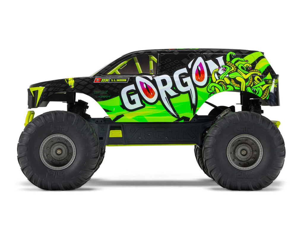 Arrma Gorgon 4X2 MEGA 550 Brushed 1/10 Monster Truck RTR w/SLT2 2.4GHz Radio, Battery & Charger