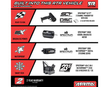Load image into Gallery viewer, Arrma Fury 223S BLX 1/10 Brushless RTR 2WD Short Course Truck w/SLT2 2.4GHz Radio &amp; DSC
