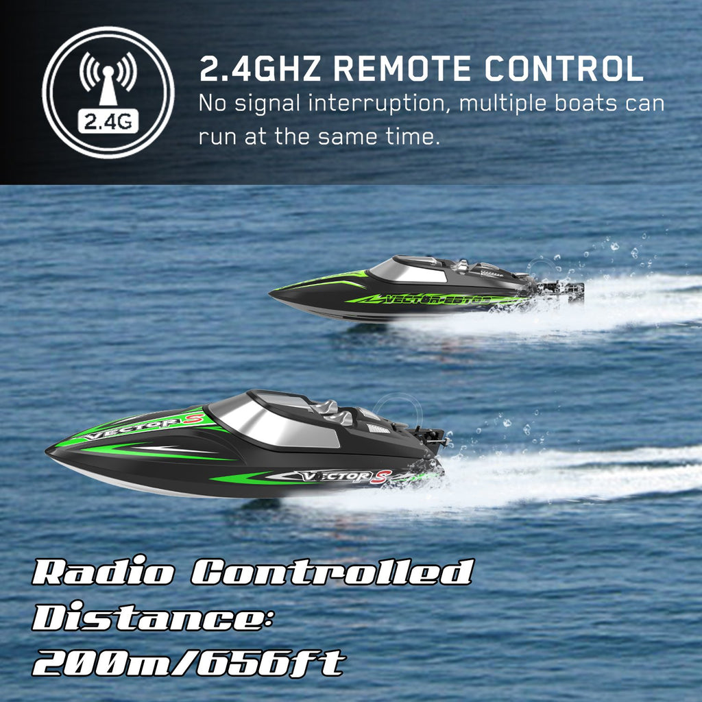VOLANTEXRC Vector S Brushless RC Boat With Self-Righting feature