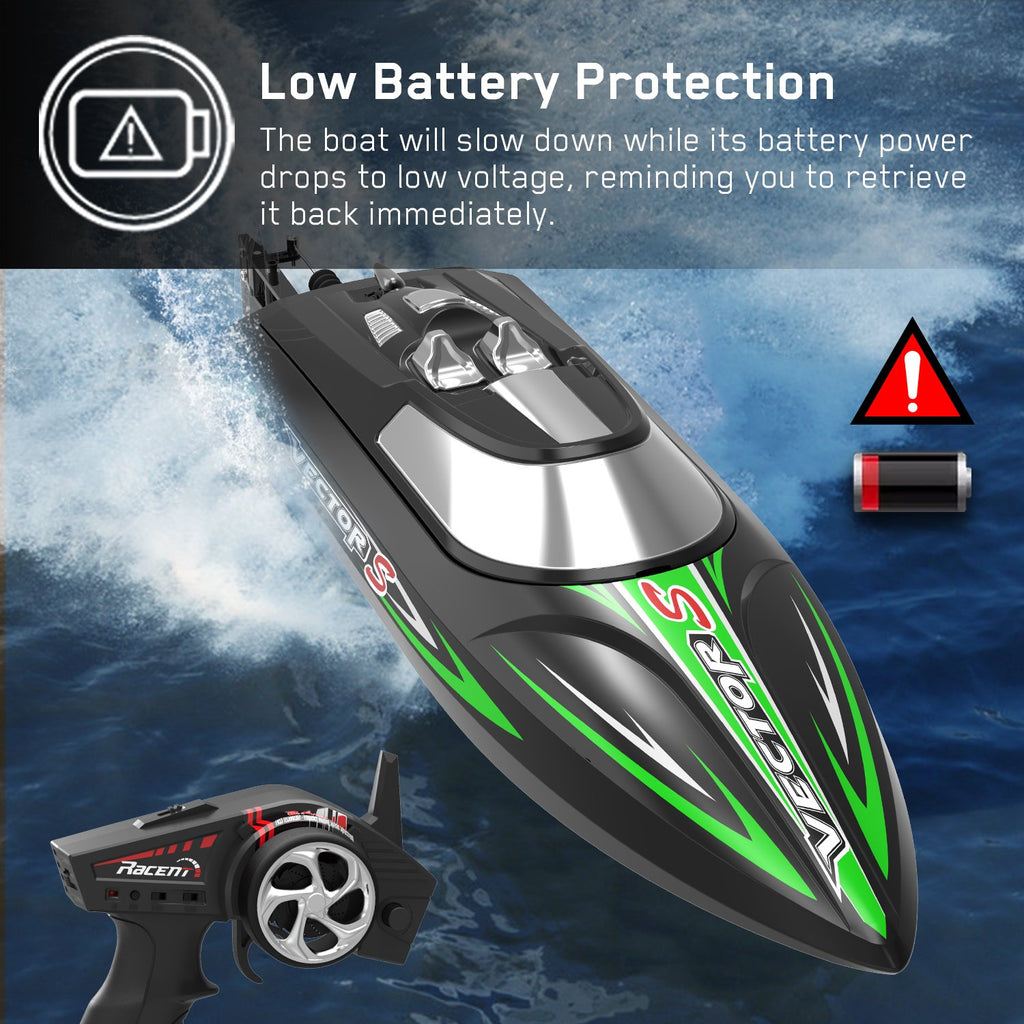 VOLANTEXRC Vector S Brushless RC Boat With Self-Righting feature